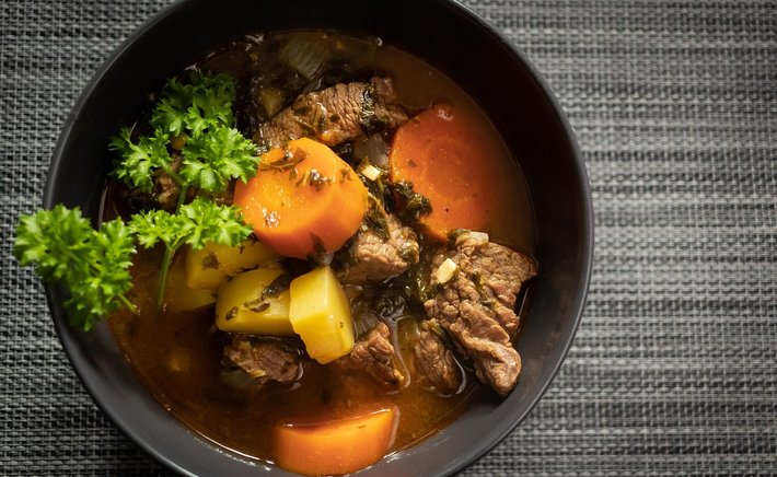 A Bowl of Soup and a Quiet Kitchen